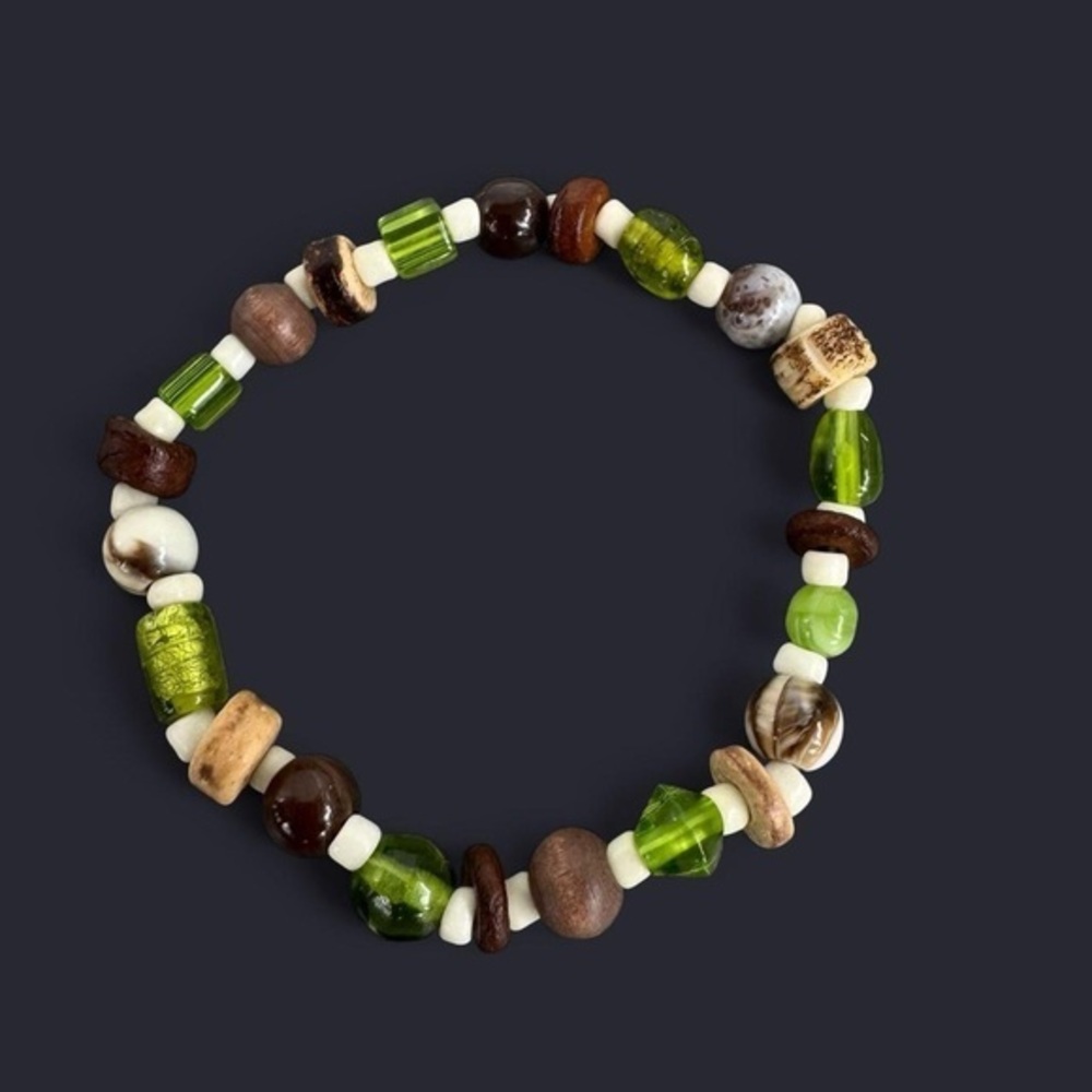 Mixed Bead Boho Bracelet
